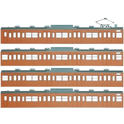 国鉄（JR）103系低運・非ユニット窓・冷改車・オレンジ 基本＆増結セット 商品画像
