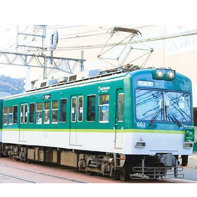 京阪600形 未塗装ディスプレイキット