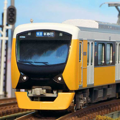 静岡鉄道A3000形（ブリリアントオレンジイエロー 新ロゴ）2両編成セット（動力付き） 商品画像