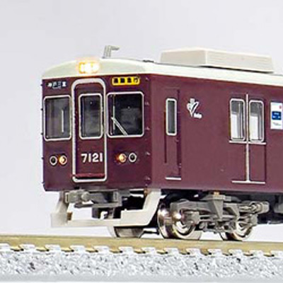 阪急7000系（7021編成タイプ 小窓無し）8両編成セット（動力付き）