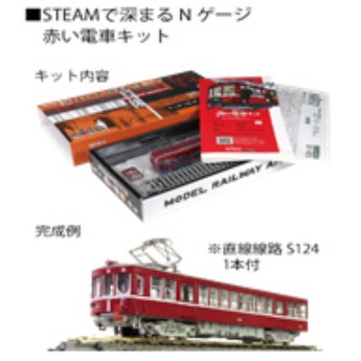 STEAMで深まる 赤い電車キット 商品画像