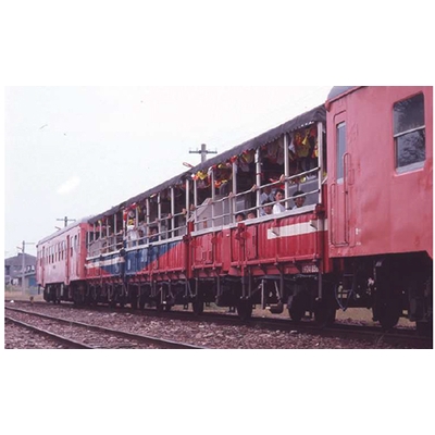 キハ47+三角線トロッコ列車 5両セット