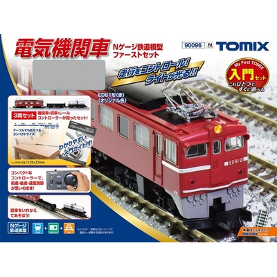 電気機関車Nゲージ鉄道模型ファーストセット 商品画像