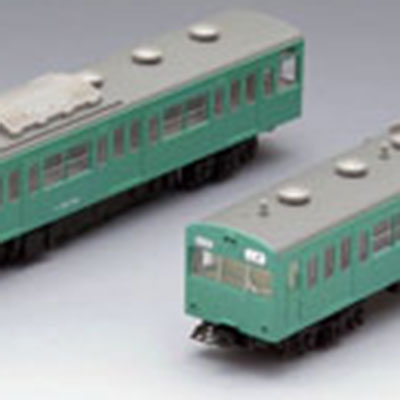 103系通勤電車(初期型冷改車・エメラルドグリーン)  基本＆増結セット