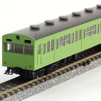 103系通勤電車(初期型非冷房車・ウグイス)基本＆増結セット 商品画像