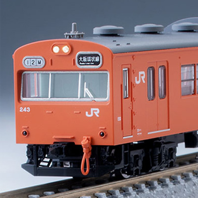 103系（JR西日本仕様 黒サッシ オレンジ） 商品画像