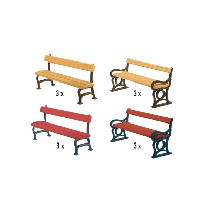 12 Park Benches