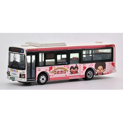 JH021 全国バス80 京成タウンバス モンチッチに会えるまちかつしかラッピングバス(イラスト版) 