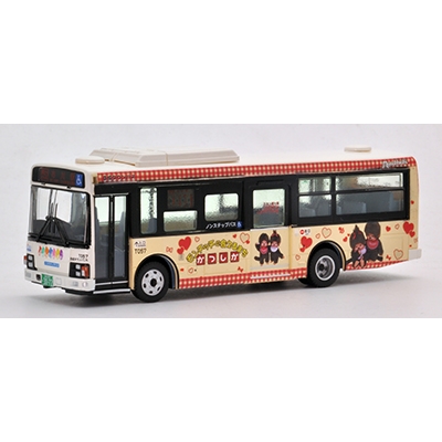 JH022 全国バス80 京成タウンバス モンチッチに会えるまちかつしかラッピングバス(写真版) 