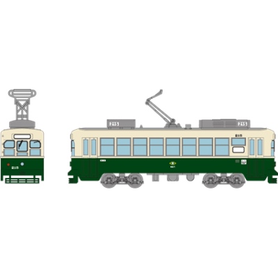 鉄道コレクション 長崎電気軌道200形 215号車  商品画像