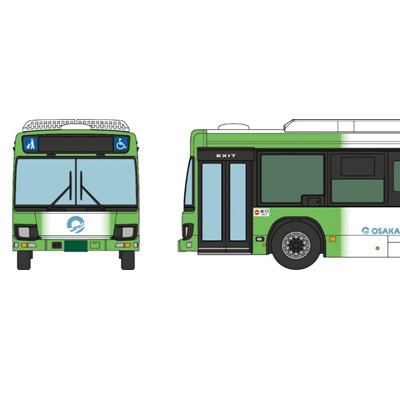 全国バスコレクション JB084 大阪シティバス 商品画像