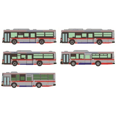 ザ バスコレクション ありがとう東急トランセ 東急バス受託車5台セット 商品画像