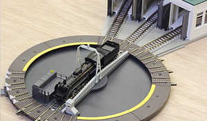 【TOMIX】　鉄道模型レイアウトにターンテーブルを設置
