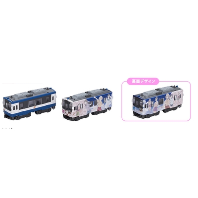 のと鉄道「花咲くいろは」ラッピング車(NT201) 2両セット　商品画像
