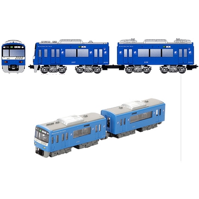 京急電鉄2100形 KEIKYU BLUE SKY TRAIN 2両セット　商品画像