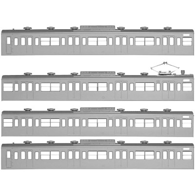 国鉄（JR）103系低運・非ユニット窓・冷改車増結用モハ2両ボディキット