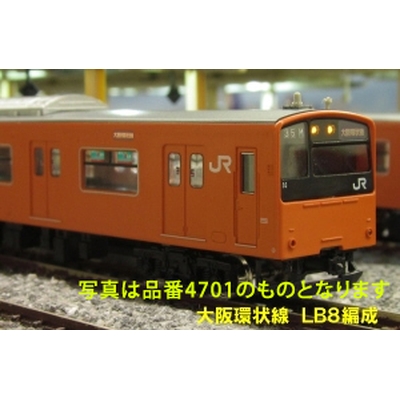 JR201系体質改善車 大阪環状線 LB8編成 2014 8両編成セット（動力付き）　商品画像