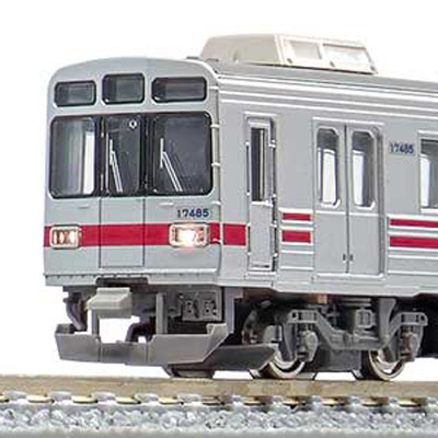 富山地方鉄道17480形（前面赤帯 第3編成）2両編成セット（動力付き）　商品画像