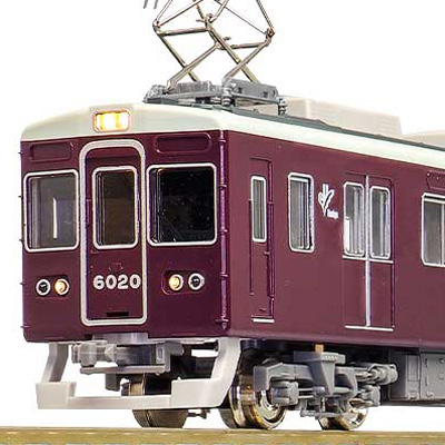 阪急6000系 今津線（今津南線） 甲陽線6020編成 3両編成セット（動力付き）　商品画像