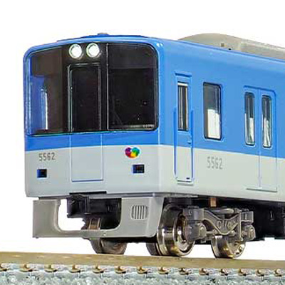 阪神5550系（たいせつがギュッと。マーク付き）4両編成セット（動力付き）　商品画像