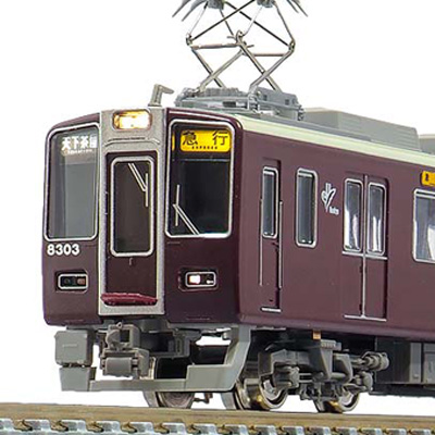 阪急8300系（2次車 8303編成 旧塗装）8両編成セット（動力付き）　商品画像