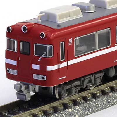 名鉄7700系 白帯車(妻面窓付き) 基本＆増結セット　商品画像