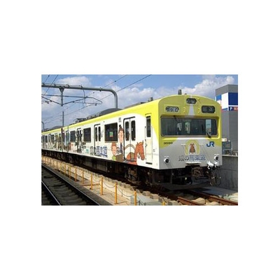 JR103系（播但線 銀の馬車道ラッピング列車）6両編成セット（動力付き）　商品画像
