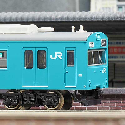 JR103系（関西形 分散冷房車 阪和線 K610編成）6両編成セット（動力付き）　商品画像