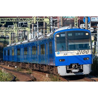 京急2100形（更新車 KEIKYU BLUE SKY TRAIN 20周年記念装飾）8両編成セット（動力付き）　商品画像
