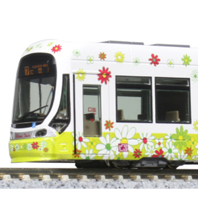 広島電鉄1002 フラワートレイン　商品画像
