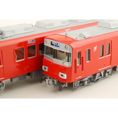 【HO】 【真鍮製】 名鉄6800系2両(スカーレット/ドア・グレー塗装) (各種)　商品画像
