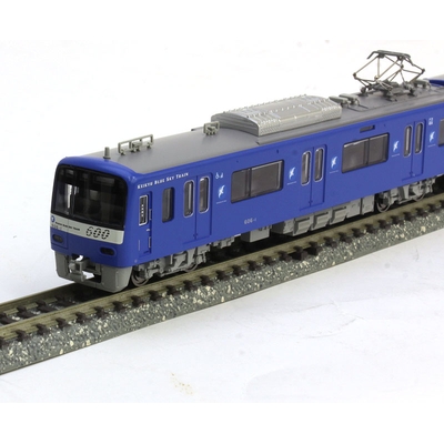 京急600形 KEIKYU BLUE SKY TRAIN  SRアンテナ付 8両セット　商品画像