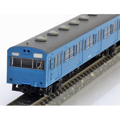 国鉄103系1次改良車非冷房 スカイブルー・東海道緩行線 7両セット　商品画像