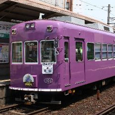 京福電鉄モボ101形“京紫塗装104号車(M車)　商品画像