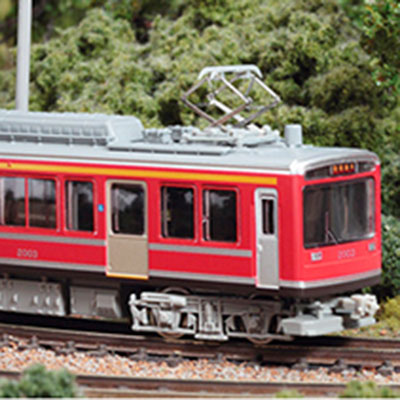箱根登山鉄道2000形 レーティッシュ塗装 (2両セット)　商品画像