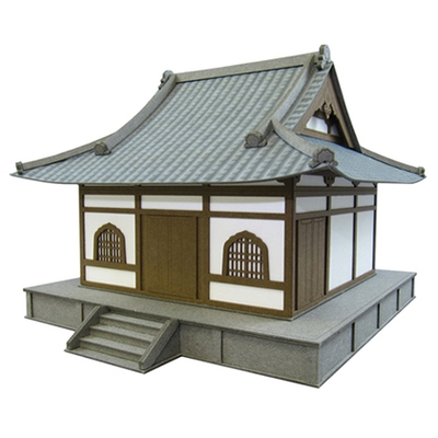 【HO】 社寺-1(ペーパークラフト)　商品画像