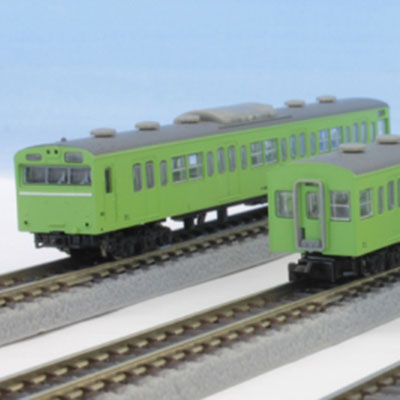 【Z】 国鉄103系 ウグイス山手線タイプ 基本＆増結セット　商品画像