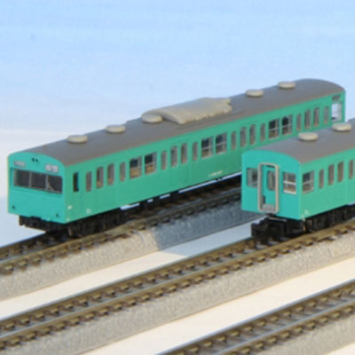 【Z】 国鉄103系 エメラルドグリーン 常磐線タイプ 基本＆増結セット　商品画像