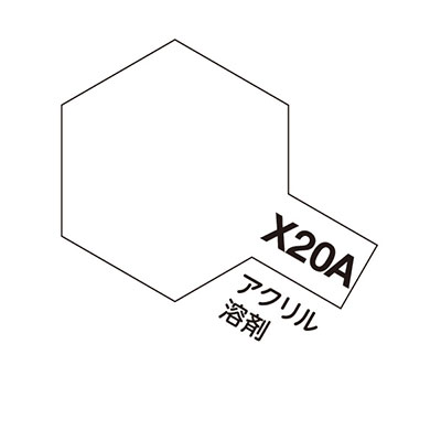 X-20A アクリル溶剤 アクリルミニ タミヤカラー　商品画像