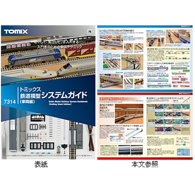 トミックス鉄道模型システムガイド(車両編)　商品画像