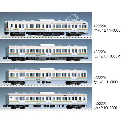 211-3000系近郊電車(東北・高崎線) 基本＆増結セット　商品画像