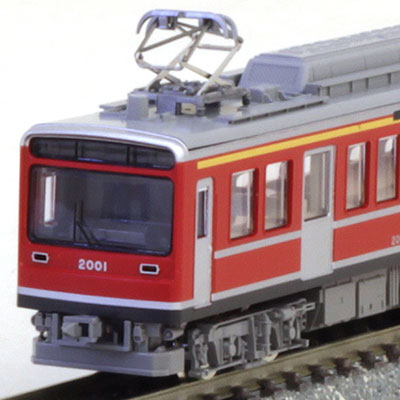 箱根登山鉄道 2000形サン・モリッツ号(レーティッシュ塗装)セット (2両)　商品画像