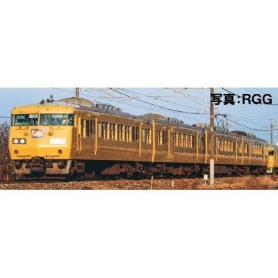 117-0系近郊電車（岡山電車区 黄色）セット（4両）　商品画像