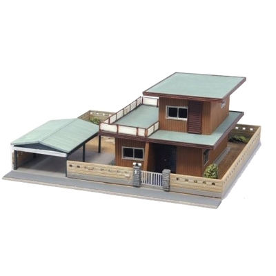 現代住宅D(陸屋根の家)　商品画像
