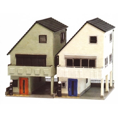 狭小住宅A(切妻屋根の家)　商品画像