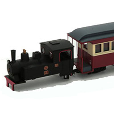 鉄道コレクション ナローゲージ80 猫屋線 蒸気機関車+客車(旧塗装)トータルセット 　商品画像