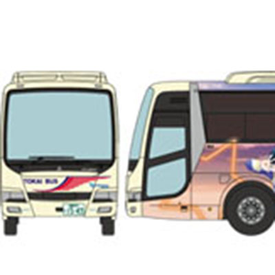 ザ バスコレクション 東海バスオレンジシャトル ラブライブ！サンシャイン!!ラッピングバス4号車　商品画像