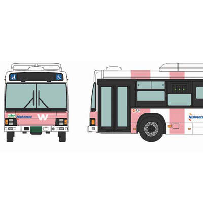 全国バスコレクション JB004-2 西日本鉄道渡辺通幹線バス　商品画像
