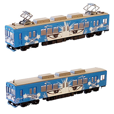 鉄道コレクション伊賀鉄道200系 201編成（忍者列車青色）2両セットB　商品画像