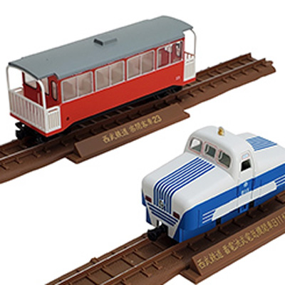 鉄道コレクション ナローゲージ80 想い出の西武鉄道山口線 B15＋密閉客車タイプ2両セット　商品画像